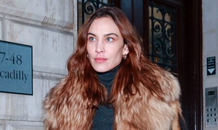 Alexa Chung’s Preppy-Punk Skirt Combo Is Giving Major Outfit Inspo