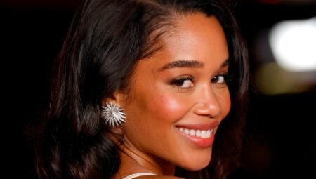 Laura Harrier’s Leopard Bag Looks Are a Masterclass in Cool-Girl Style