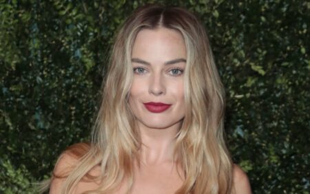 Margot Robbie’s Pastel Gowns Are Serving Neo-Vintage Perfection