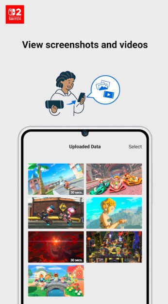 Nintendo Switch App Screenshot